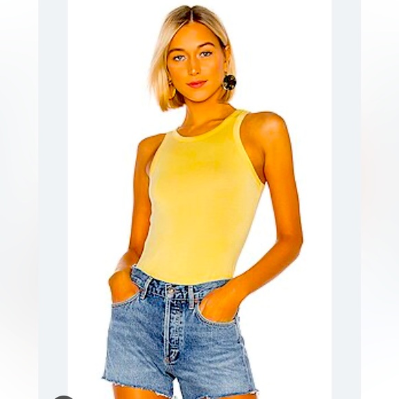 Lovers & Friends Yellow Tank - Picture 1 of 3